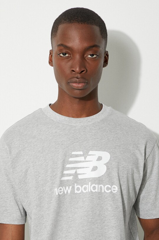 New Balance t-shirt MT31541AG gray