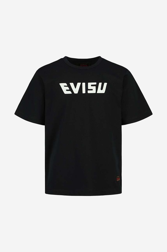 Evisu cotton t-shirt 2ESHTM3TS590RXCT black