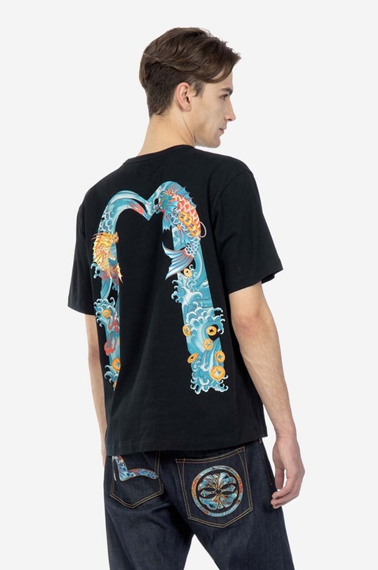 Evisu cotton t-shirt 2ESHTM3TS590RXCT