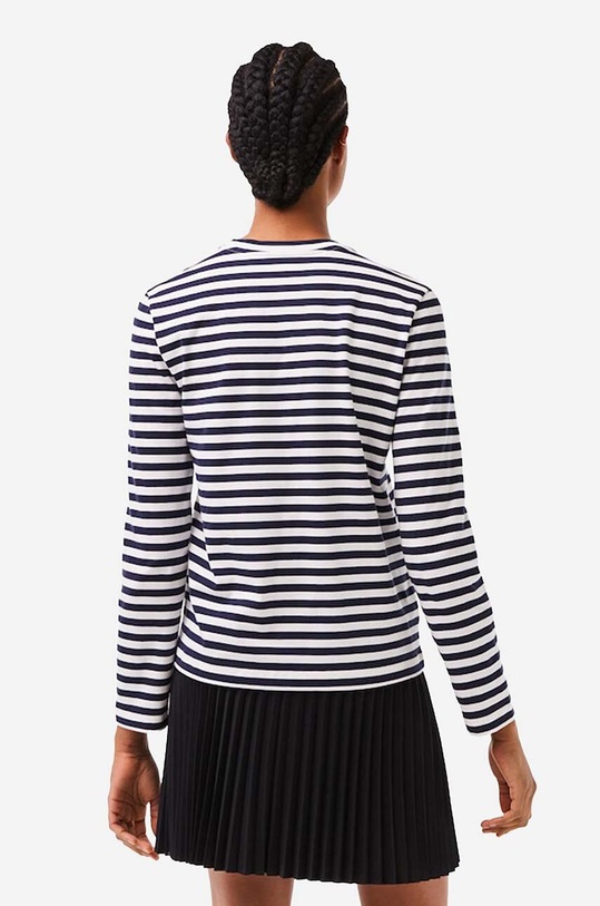 Clothing Lacoste cotton longsleeve top TF9207.HHW white