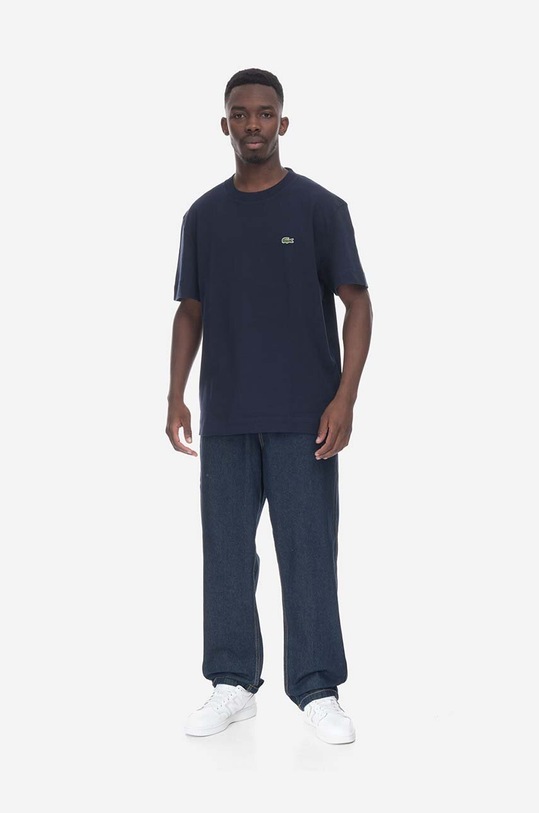 Lacoste tricou din bumbac TH1708.166 bleumarin AW23