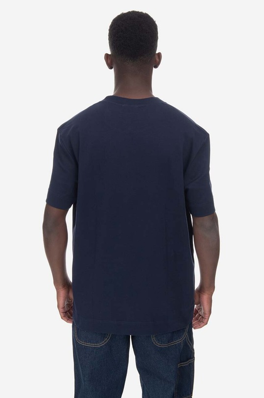 Lacoste tricou din bumbac TH1708.166 bleumarin