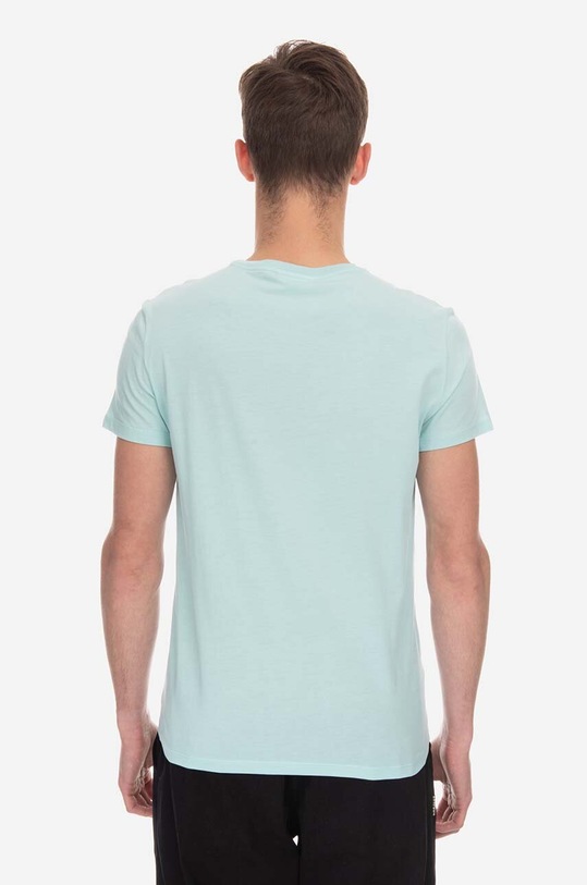Lacoste t-shirt bawełniany TH6709 LGF niebieski TH6709.LGF