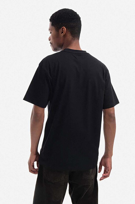 Odzież Market t-shirt bawełniany 399000613 czarny