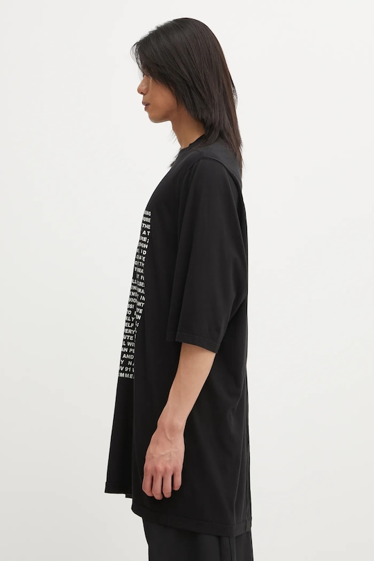 Rick Owens DRKSHDW cotton t-shirt DU01C6274.RNEP3.BLACK black SS23