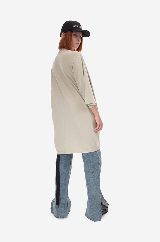 Rick Owens T-shirt Knit Jumbo SS T DU01C6274 RNEP3 DU01C6274.RNEP3.PEARL
