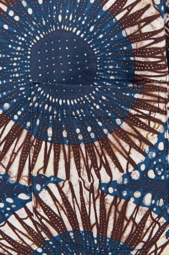 Pamučna košulja Universal Works Road 28175.NAVY mornarsko plava