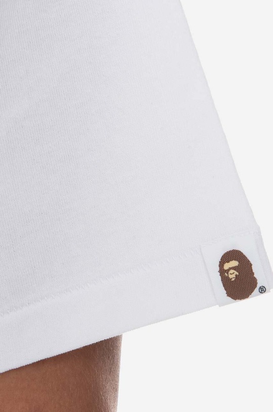 A Bathing Ape t-shirt in cotone 001TEI801016M bianco SS23
