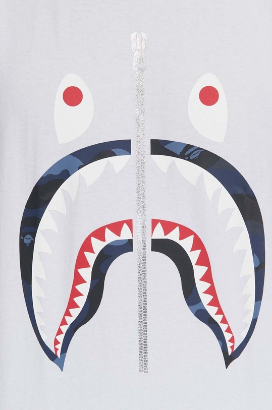 A Bathing Ape t-shirt in cotone bianco 001TEI801016M