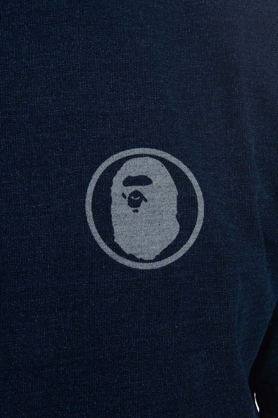 A Bathing Ape tricou din bumbac 001CSI801015M albastru SS23