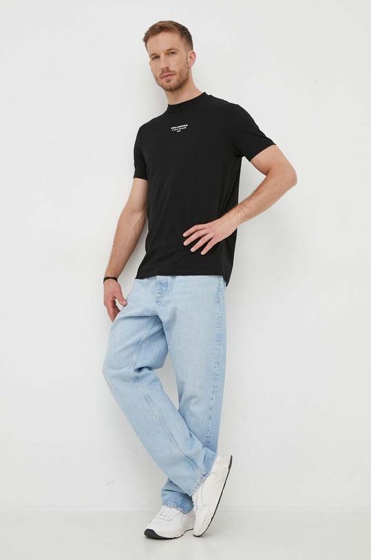 Karl Lagerfeld t-shirt 532221.755059 czarny AW23