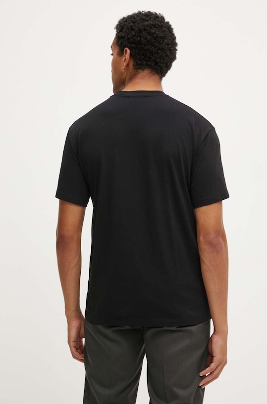 Одежда Хлопковая футболка Aries COAR60002.BLACK чёрный