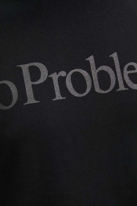 Хлопковая футболка Aries COAR60002.BLACK чёрный