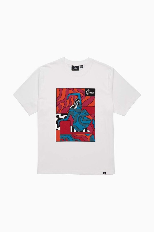 by Parra t-shirt pozostałe biały 49502
