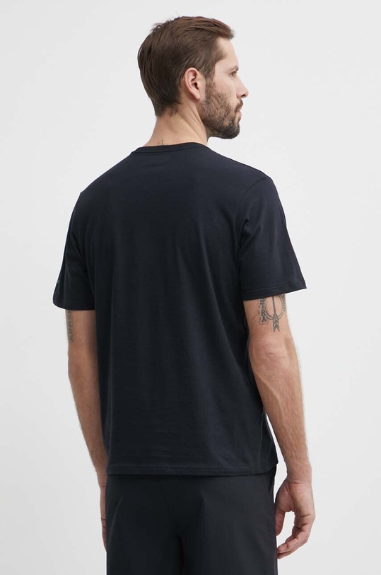 Odzież Columbia t-shirt bawełniany Rockaway River 2036401 czarny