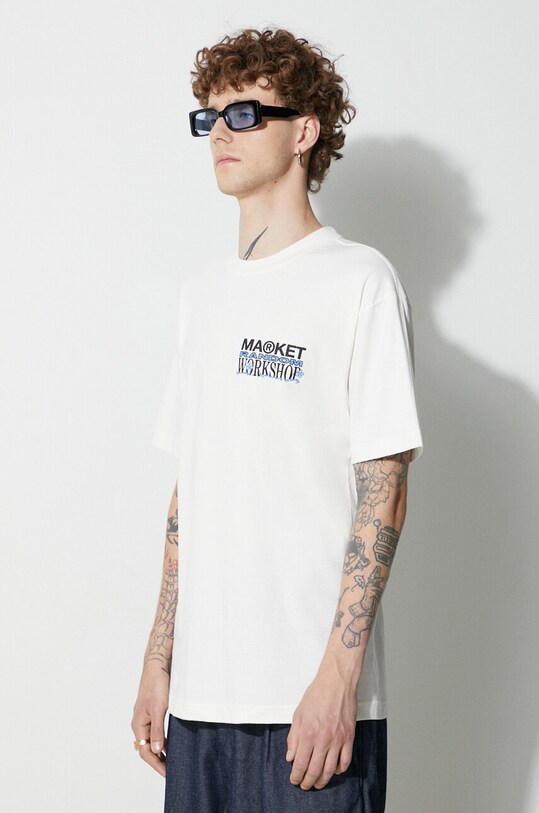 Clothing Market cotton t-shirt 399001473 white