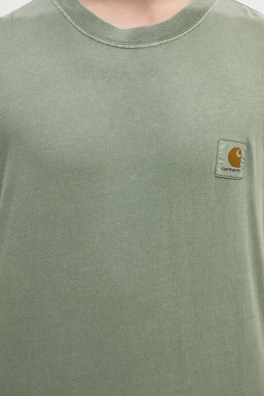 Carhartt WIP cotton t-shirt S/S Nelson T-Shirt green I029949.1YFGD