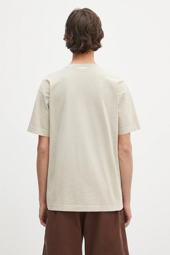 Îmbrăcăminte Carhartt WIP tricou din bumbac S/S Nelson T-Shirt I029949.2LPGD bej