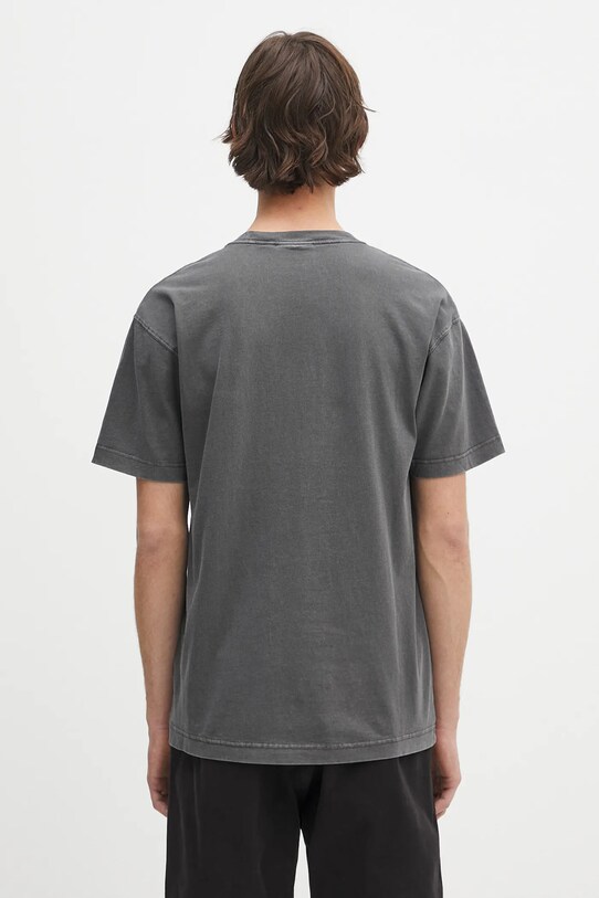 Одяг Бавовняна футболка Carhartt WIP S/S Nelson T-Shirt I029949.87GD сірий