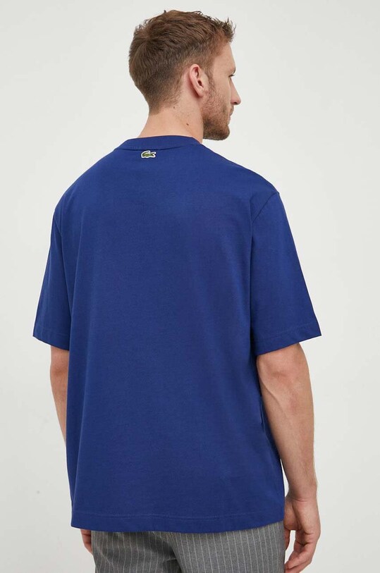 Хлопковая футболка Lacoste TH0062