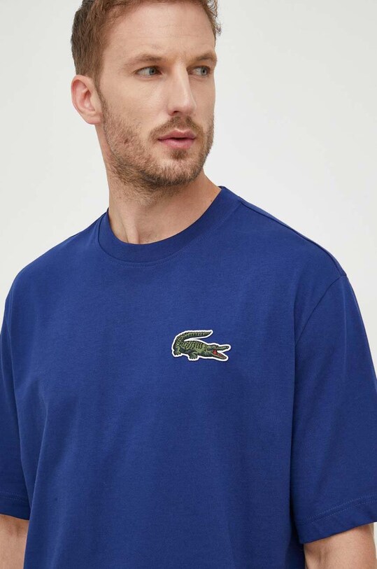Хлопковая футболка Lacoste TH0062