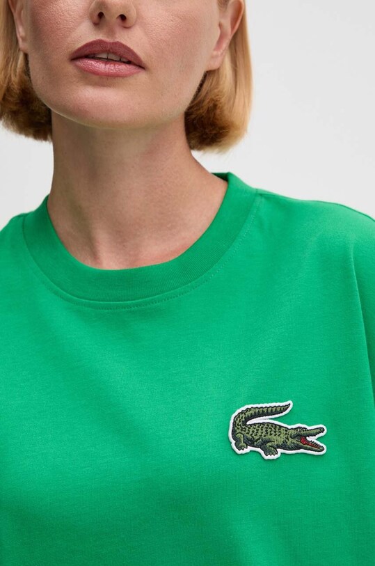 Хлопковая футболка Lacoste TH0062
