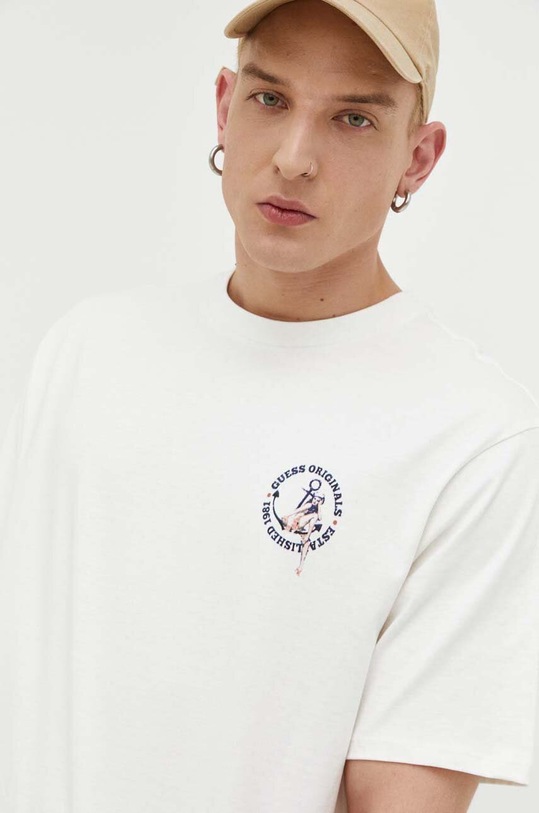 Памучна тениска Guess Originals M3GI24K9XF3