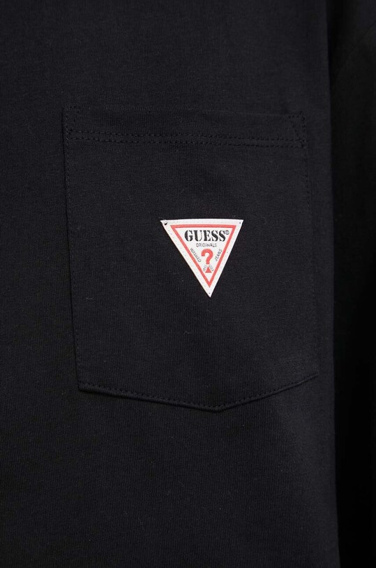 Βαμβακερή μπλούζα με μακριά μανίκια Guess Originals M3GI37K9XF3