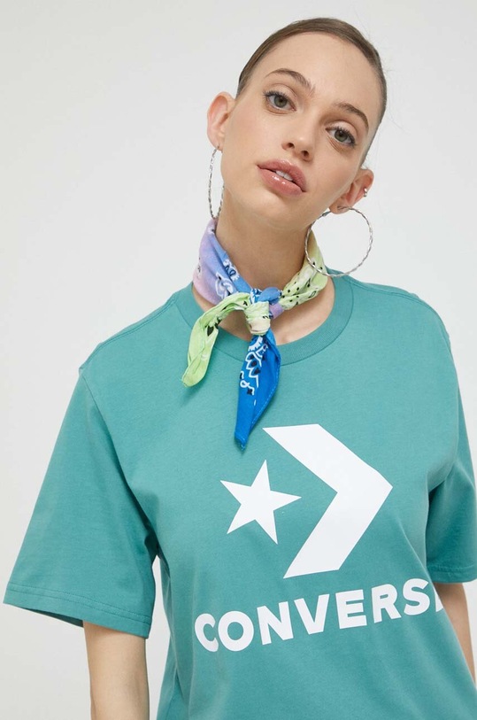 Bavlnené tričko Converse 10025458.A04