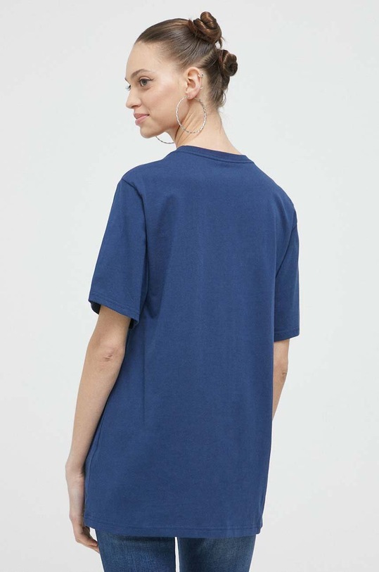 Converse t-shirt bawełniany granatowy 10024566.A14