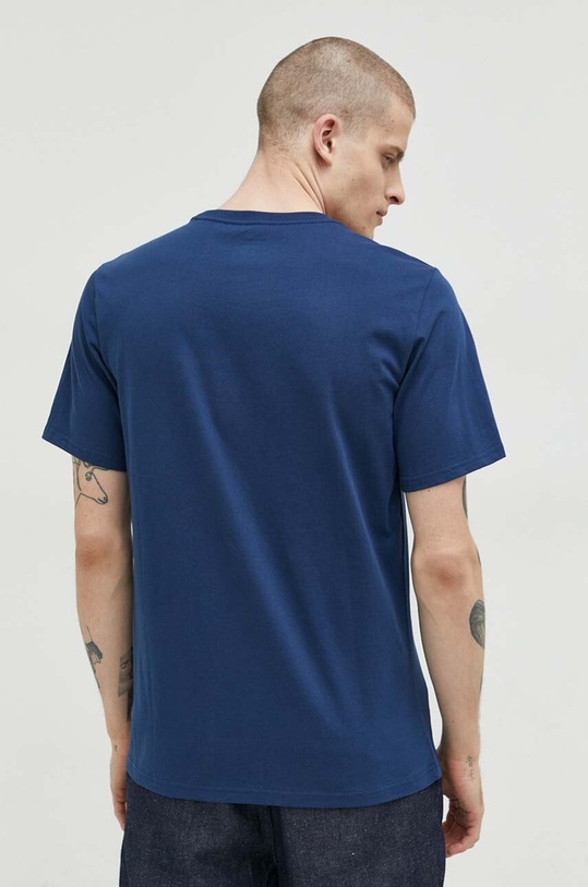 Converse t-shirt bawełniany 10024566.A14 granatowy