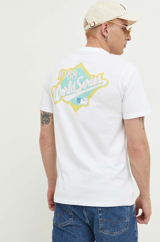 47 brand t-shirt MLB Los Angeles Dodgers BU012TMBECT581661WW fehér SS23