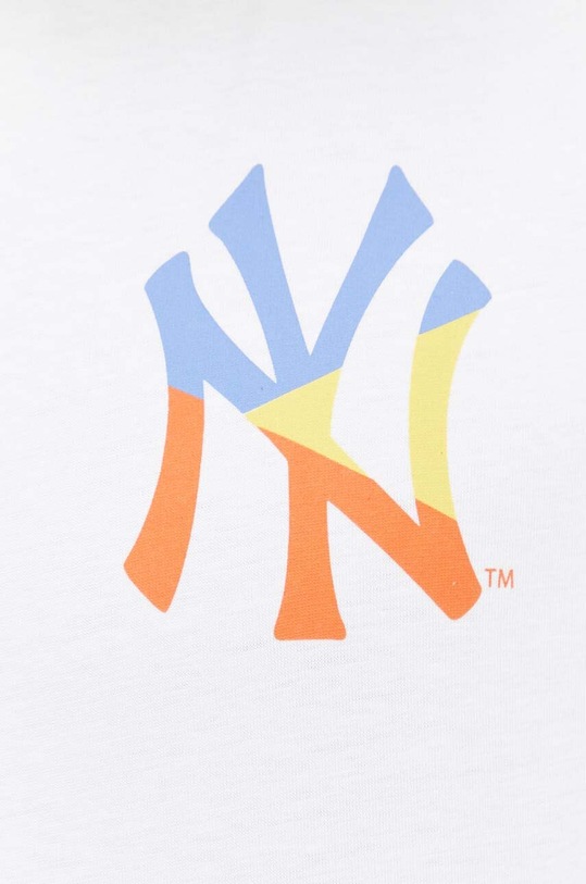 47 brand t-shirt bawełniany MLB New York Yankees BU017TMBECT581663WW