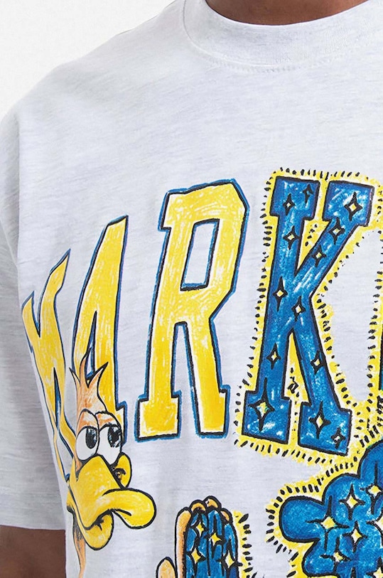 Bavlněné tričko Market šedá 399000616