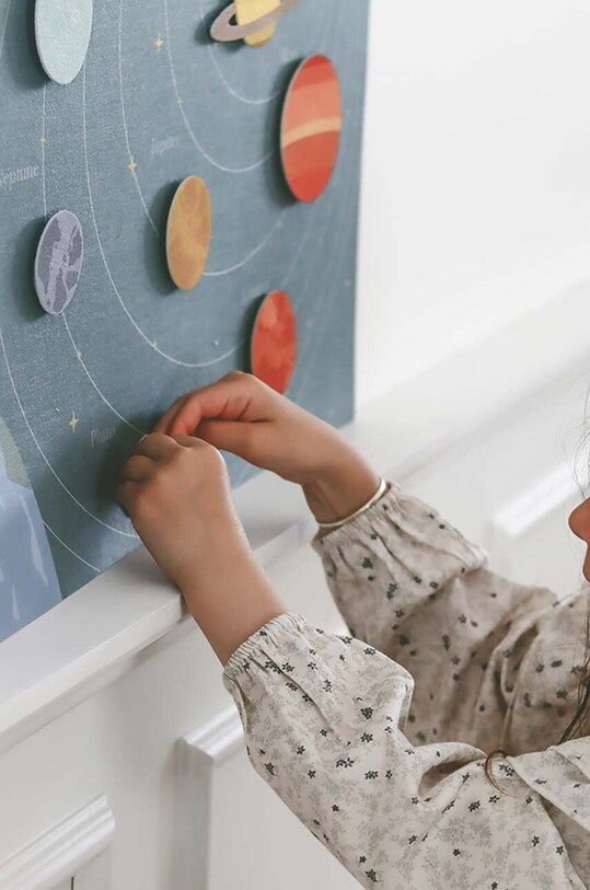 Tabla iz filca That's mine Zoe modra 101802