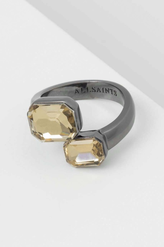 AllSaints pierścionek szary 458909HEM700