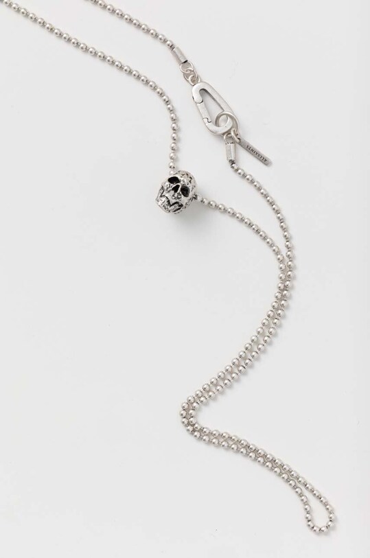 Dodatki Srebrna ogrlica AllSaints 458815SLV041 srebrna