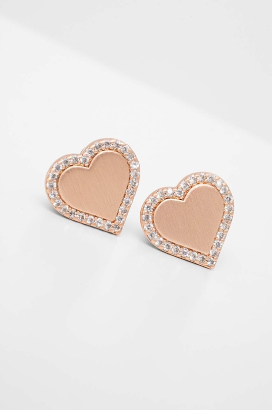 Náušnice Kate Spade zirkonie růžová KF233.YG4