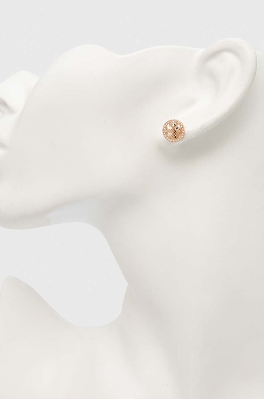 Doplňky Náušnice Tory Burch MILLER PAVE STUD 53422.696 zlatá