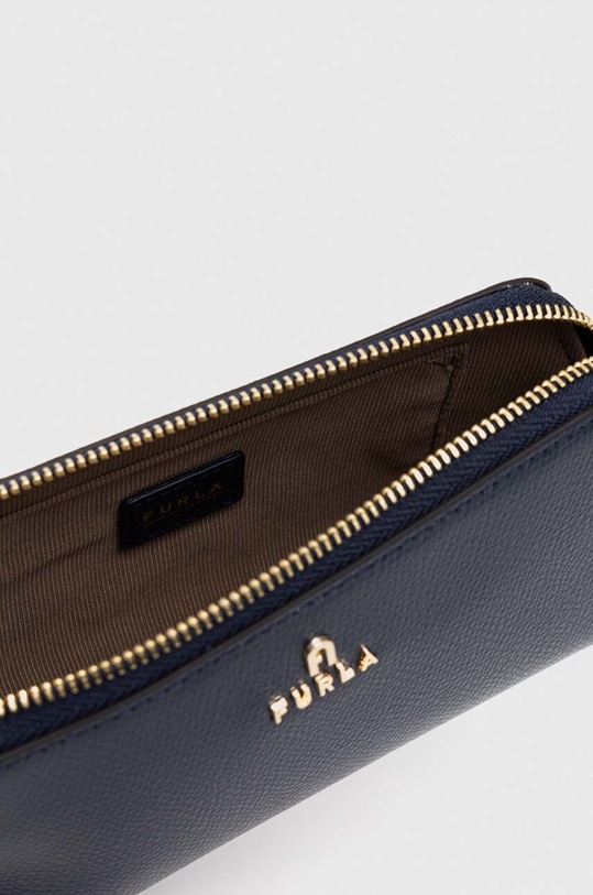 Akcesoria Furla kosmetyczka skórzana 2-pack WE00453.ARE000.2722S granatowy