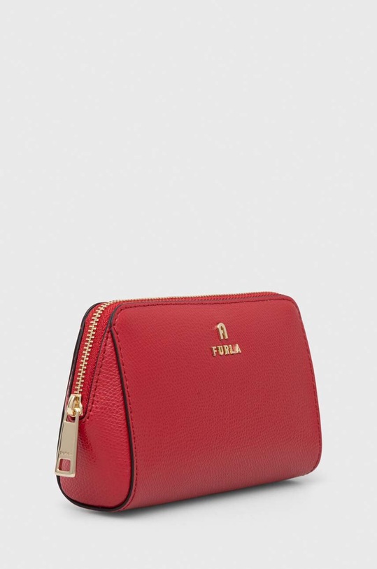 Kožna kozmetička torbica Furla WE00449.ARE000.2673S crvena SS24