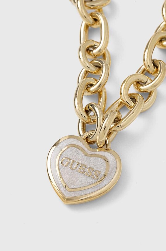 Βραχιόλι Guess JUBB04.025JW λευκό SS25