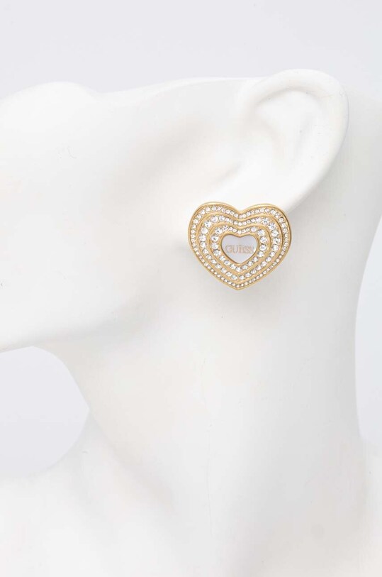 Doplňky Náušnice Guess JUBE04.015JW bílá