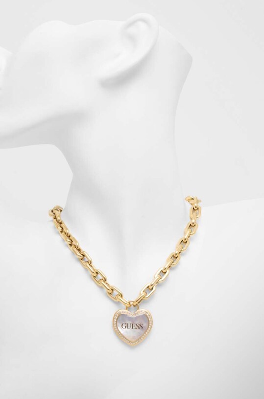 Doplňky Náhrdelník Guess JUBN04.020JW bílá