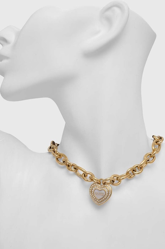 Accesorii Guess colier JUBN04.023JW alb