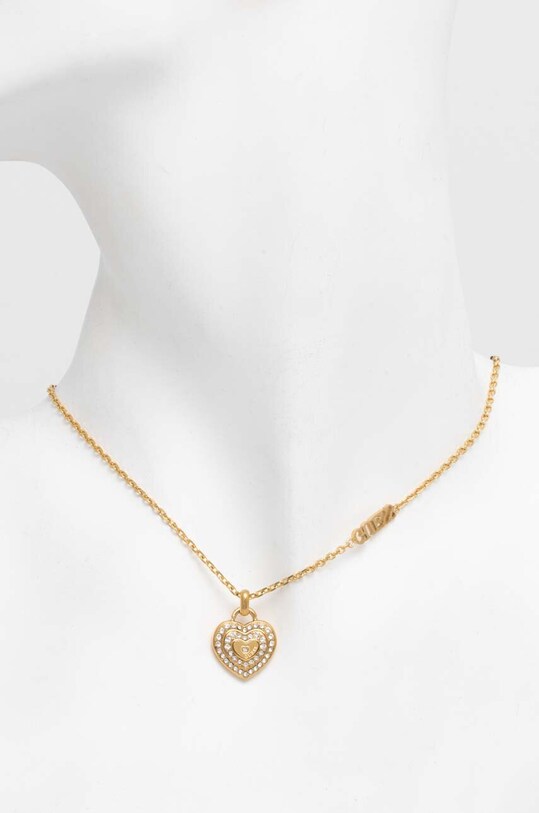 Doplňky Náhrdelník Guess JUBN04.030JW zlatá