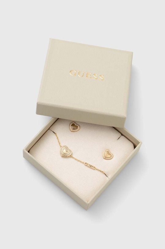 Guess karkötő és fülbevaló arany JUBS04.086JW
