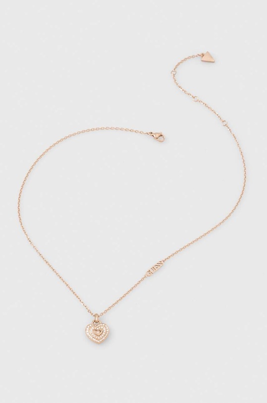 Akcesoria Guess bransoletka i kolczyki JUBS04.087JW złoty