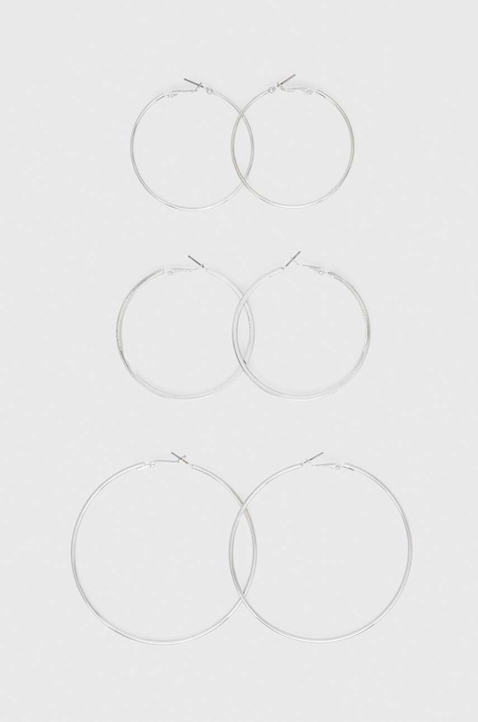 Náušnice Aldo CILANIA 3-pack 3-pack stříbrná CILANIA.973