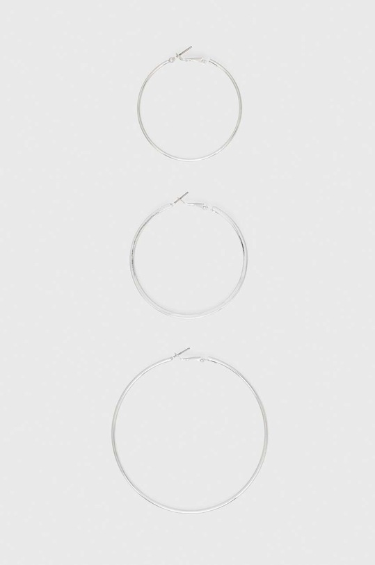 Náušnice Aldo CILANIA 3-pack CILANIA.973 stříbrná